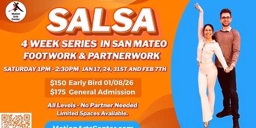 \u2728Salsa 4 Week Workshop Series!