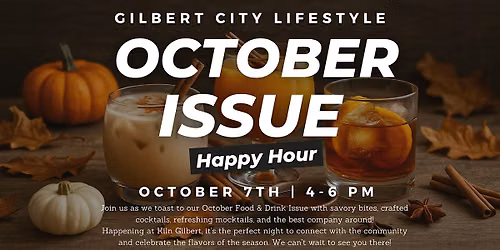 October Issue Happy Hour