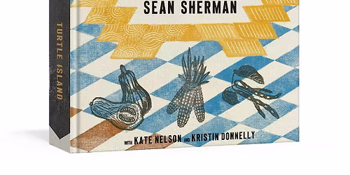 Sean Sherman @ LOUF: TURTLE ISLAND cookbook launch dinner