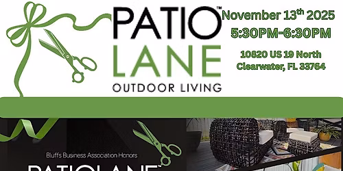BBA Ribbon Cutting hosted by Patio Lane Outdoor Living