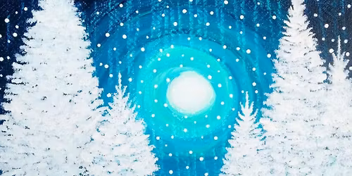 Paint and Sip Event: First Snowfall!
