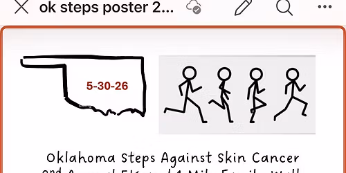 Oklahoma Steps Against Skin Cancer 2nd Annual Walk and 5K