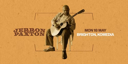 Jeron Paxton live at Komedia - Brighton
