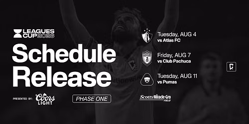 Leagues Cup: Phase One - Charlotte FC vs. CF Pachuca