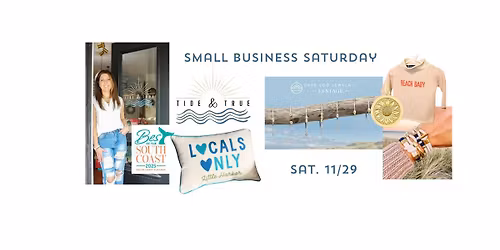 Small Business Saturday at Tide & True