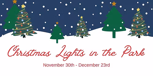 Christmas Lights in the Park