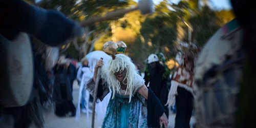 Dancing Monsters at Reclaim the Night March