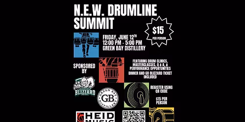 N.E.W. Drumline Summit & Green Bay Blizzard Football Game