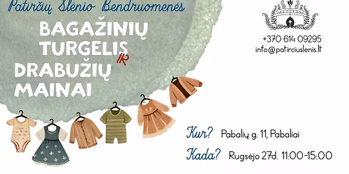 Baga\u017eini\u0173 turgelis. NUKELTAS \u012f PAVASAR\u012e