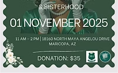 Eta Epsilon Chapter Emerald Elegance Tea Party Fundraiser