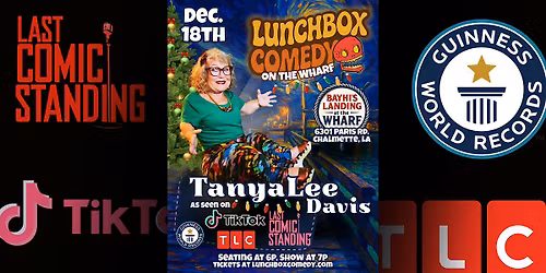 Lunchbox Comedy on the Wharf: TanyaLee Davis