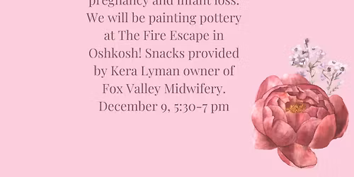 Moms of Angel Babies Painting at the Fire Escape