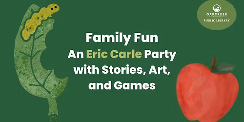 Family Fun: An Eric Carle Party with Stories, Art, and Games