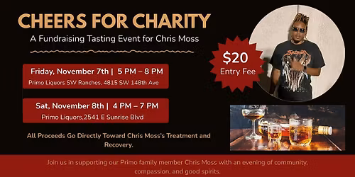 CHEERS FOR CHARITY - Sunrise
