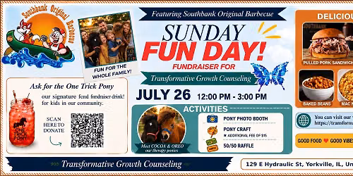 \ud83d\udc34 Pony Up for a Cause! Sunday Funday