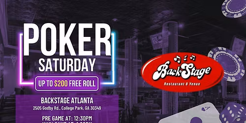 FREE Poker at Backstage Atlanta