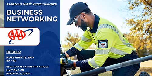 Networking Event with AAA West Knoxville