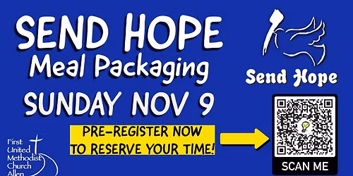 Send Hope Meal Packaging
