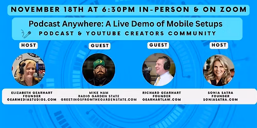 Podcast & YouTube Creators: Portable Equipment Overview for Mobile Podcasts