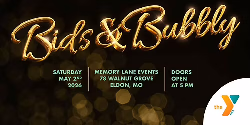 6th Annual Bids & Bubbly Charity Dinner with Raffle & Auction