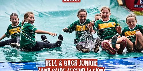 HELL & BACK JUNIOR: LAND SLIDE LEGEND (4.5KM) - Ages 8+ - Sun 6th September 2026