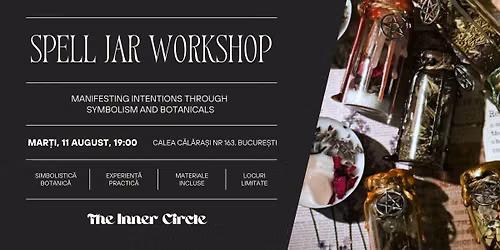 Spell Jar Workshop - 11 august