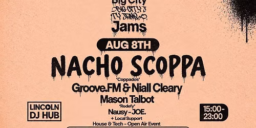 Big City Jams Presents: Nacho Scoppa + Mason Talbot