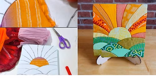 Kinusaiga Workshop (Japanese No-Sew Fabric Art) - Whiterock