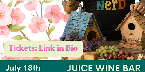 Bubbles & Birds: A Birdhouse Decorating Workshop