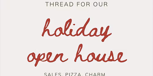 The Modern Thread holiday open house