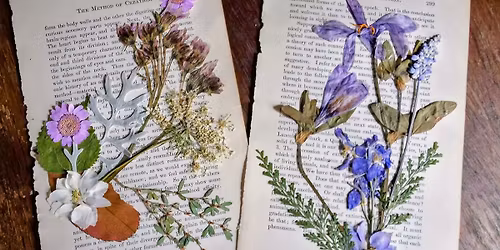 Mothers' ( and others) Day Pressed Flower Art