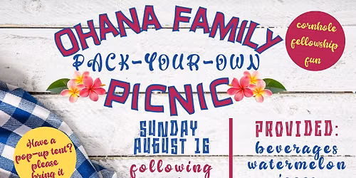 Ohana pack-your-own Picnic