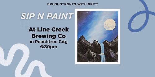 Sip n Paint Party at Line Creek Brewing Co. (Peachtree City)