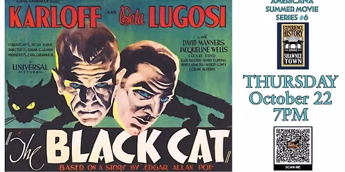 AMERICANA SUMMER MOVIE 6 THE BLACK CAT (1934) at Aztec Shawnee Theater