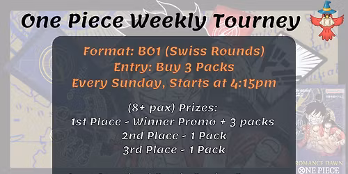 One Piece Weekly @ Cardinals Hobby