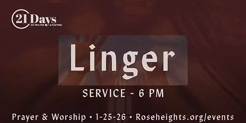Linger Worship Service