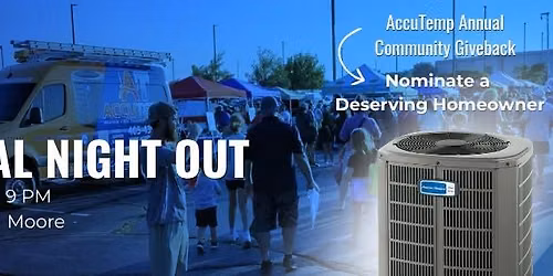 AccuTemp at Moore National Night Out 2026