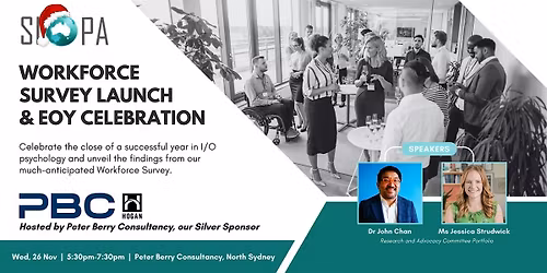 SIOPA Workforce Survey Launch & End-of-Year Celebration \u2013 Sydney