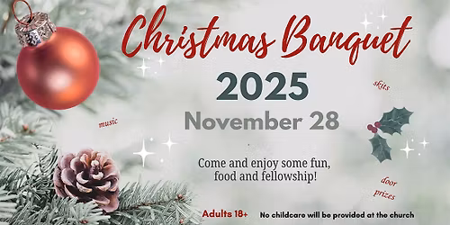 Meadowlands Baptist Church 2025 Christmas Banquet