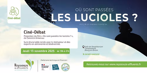Cin\u00e9-d\u00e9bat "O\u00f9 sont pass\u00e9es les lucioles ?"