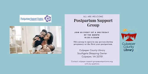 Pregnancy & Postpartum Support Group at the Library