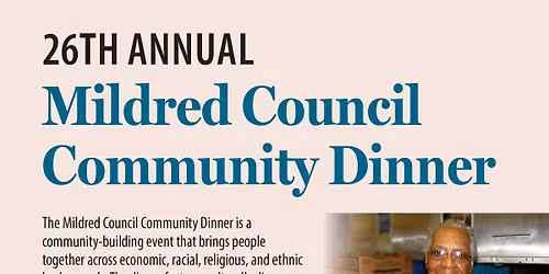 26th Annual Mildred Council Community Dinner