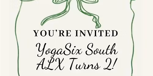 YogaSix South Alexandria - Free Flow Week