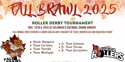 Fall Brawl 2025 - A Roller Derby Tournament