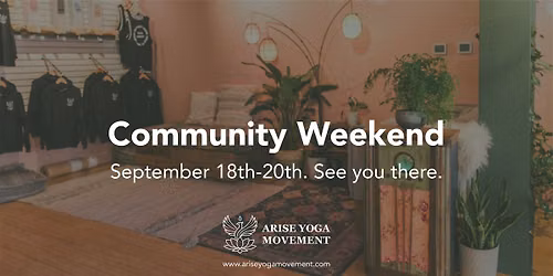Community Weekend