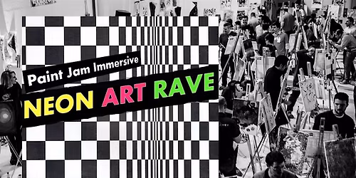 NEON ART RAVE - Paint Jam Immersive