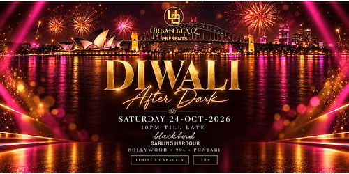 Diwali After Dark - Bollywood Night @ Darling Harbour