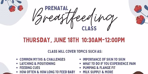 Prenatal Breastfeeding Class