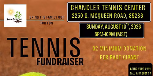 Tennis Fundraiser