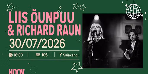 HOOV X LIIS \u00d5UNPUU & RICHARD RAUN